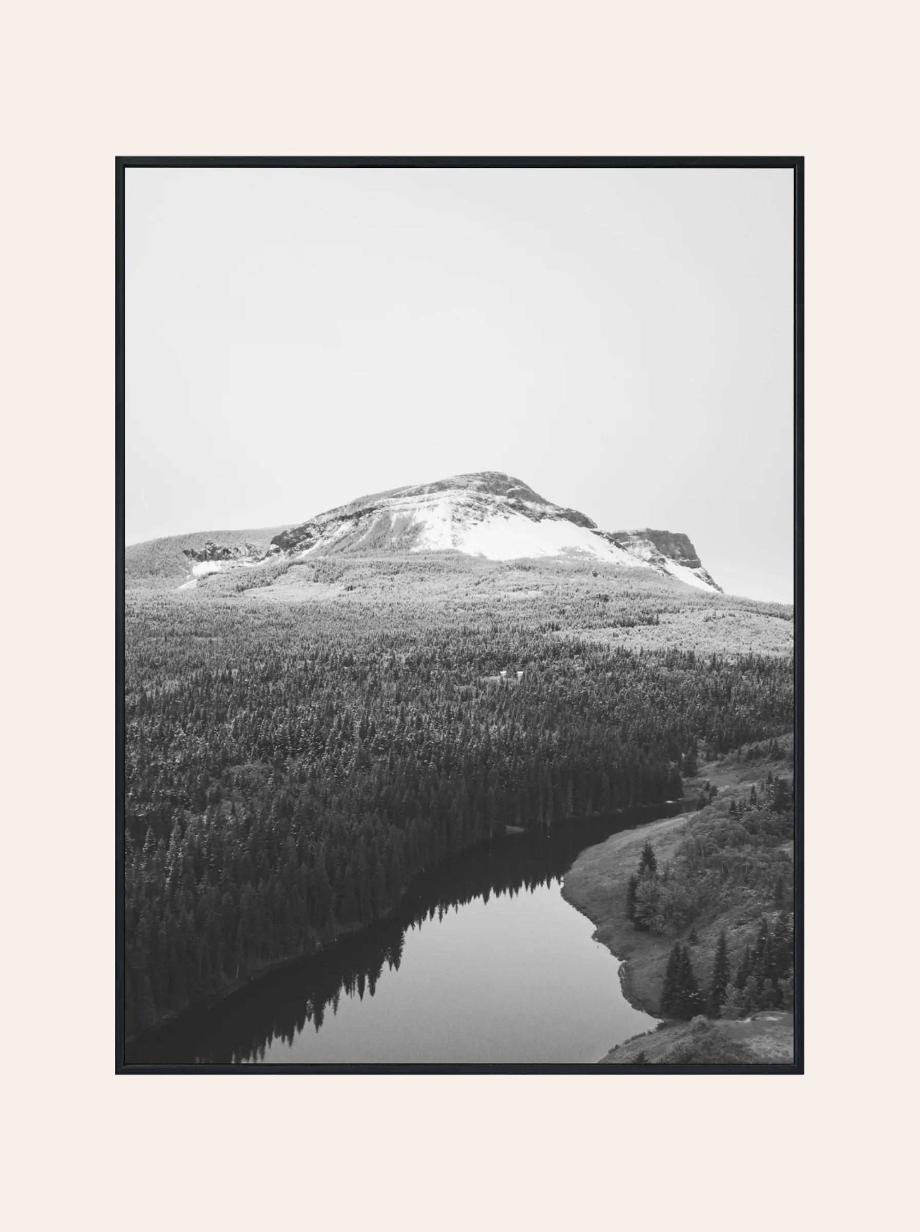 Plakat Monochromatyczne Góry Nr. 2