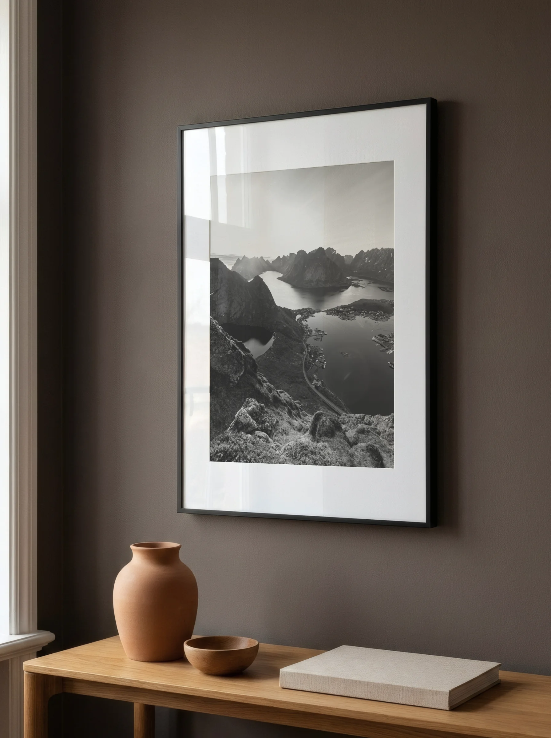 Plakat Monochromatyczne Góry Nr. 4 - obrazek 2