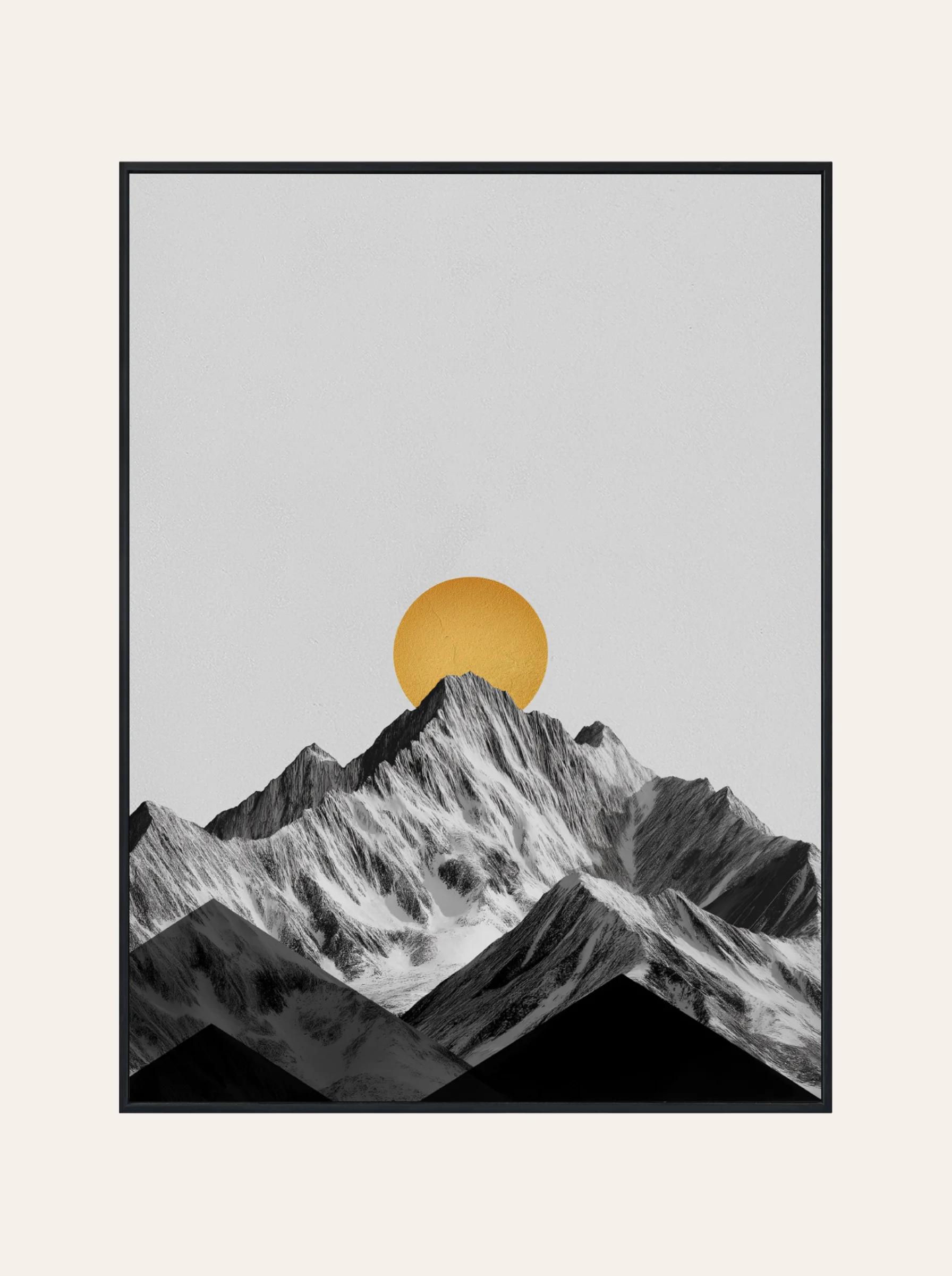 Plakat Monochromatyczny Nr. 1
