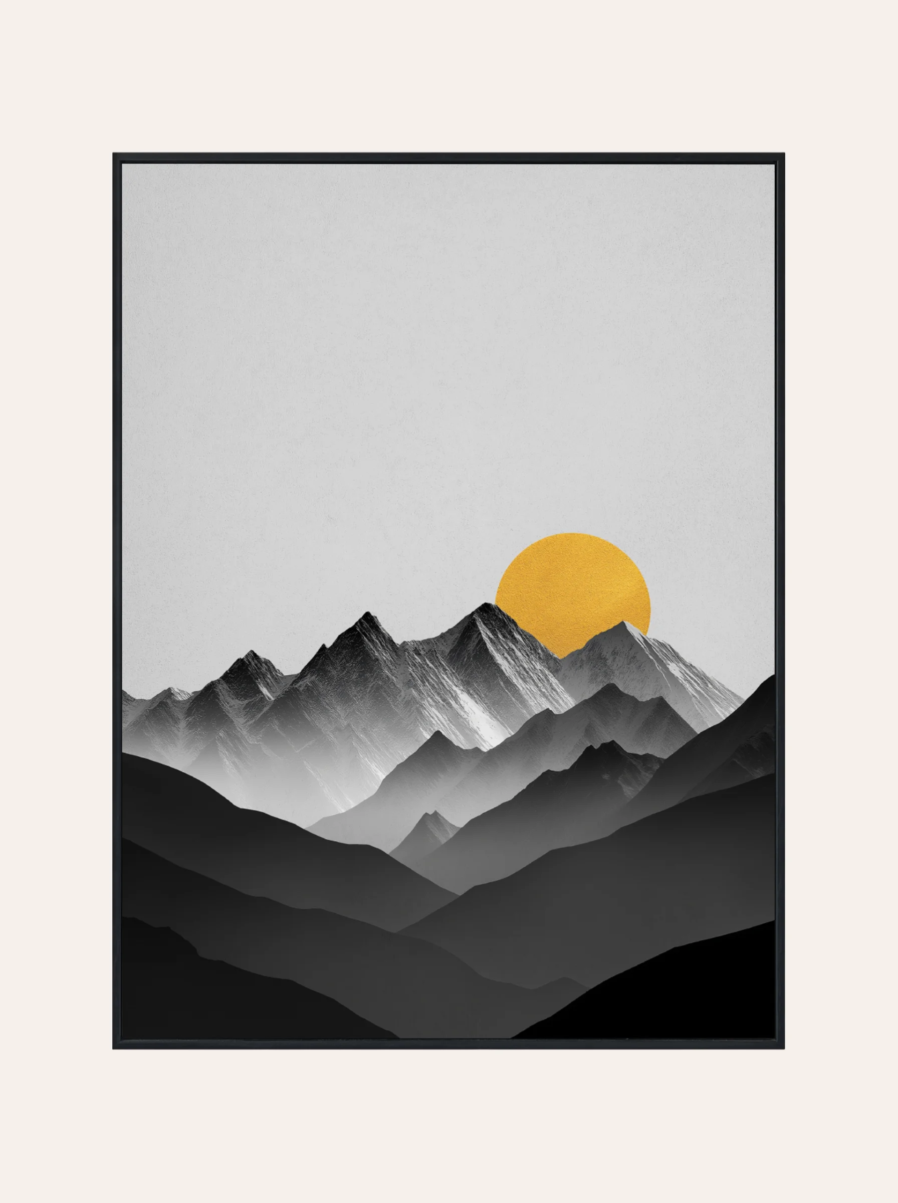 Plakat Monochromatyczny Nr. 2