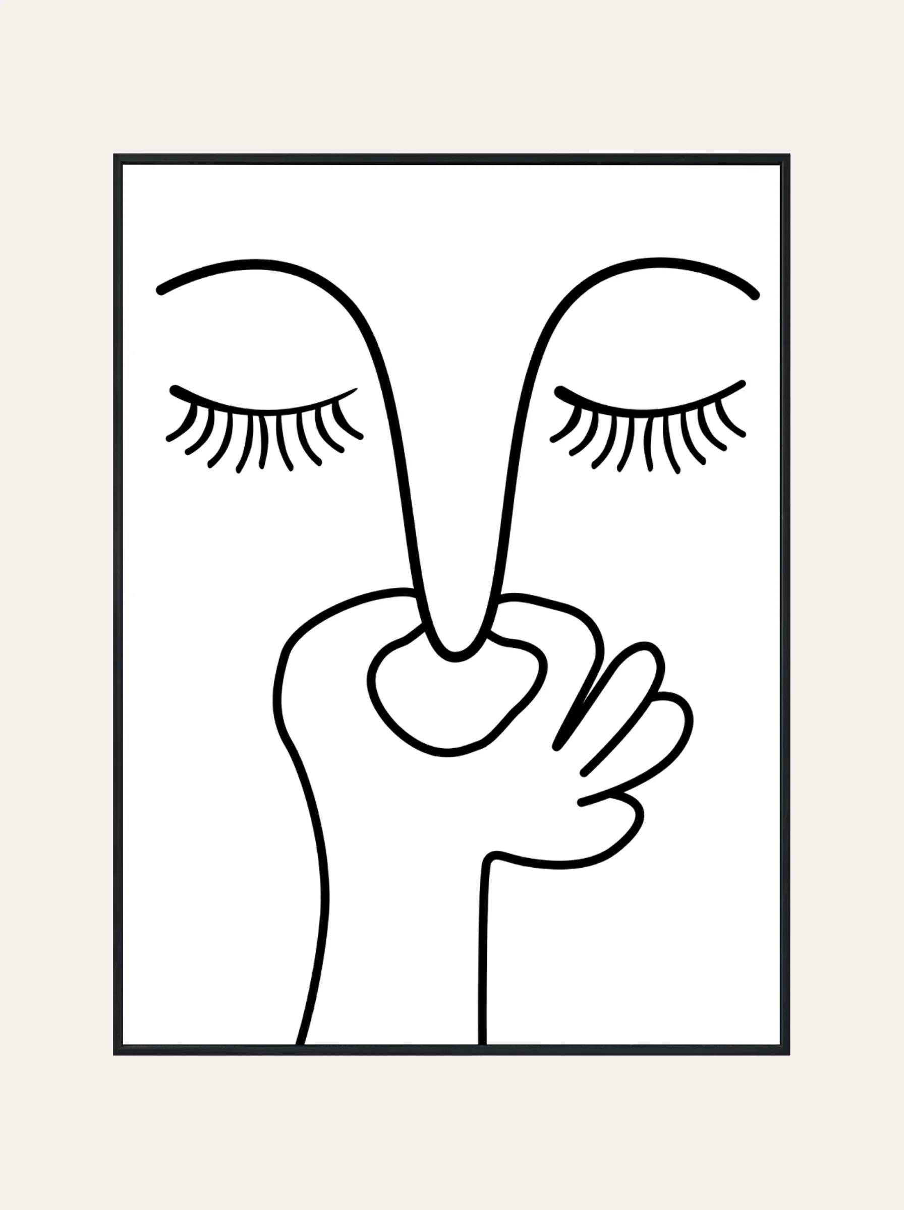 Plakat Nosek Biały
