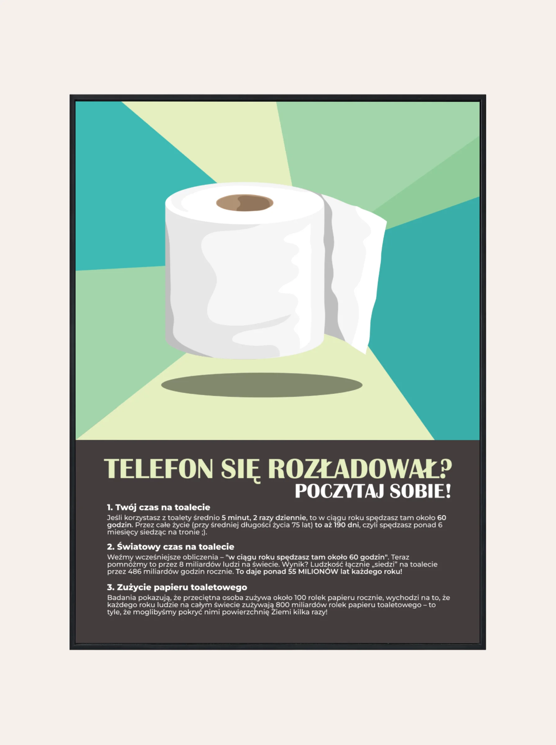 Plakat Papier Śmieszny Nr. 2