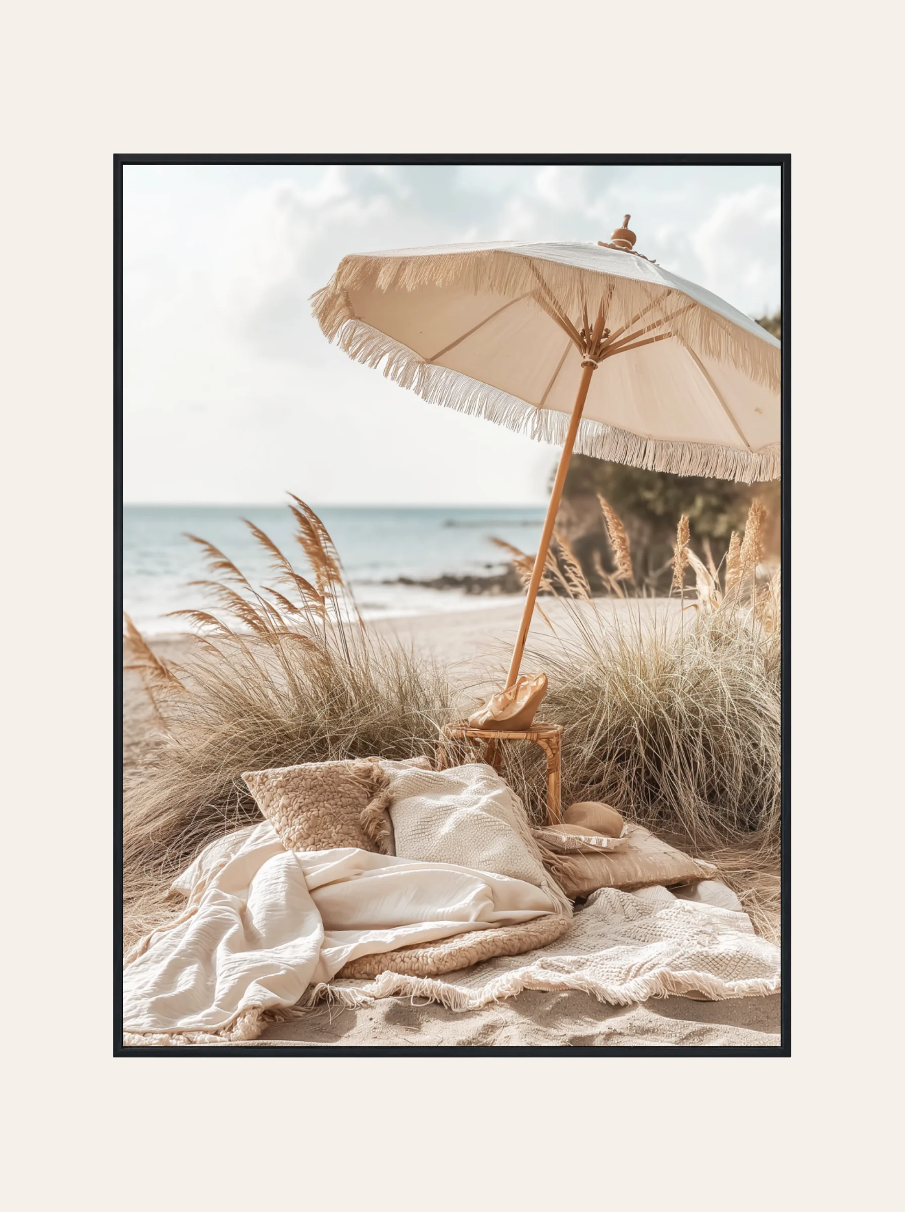 Plakat Parasol na Plaży
