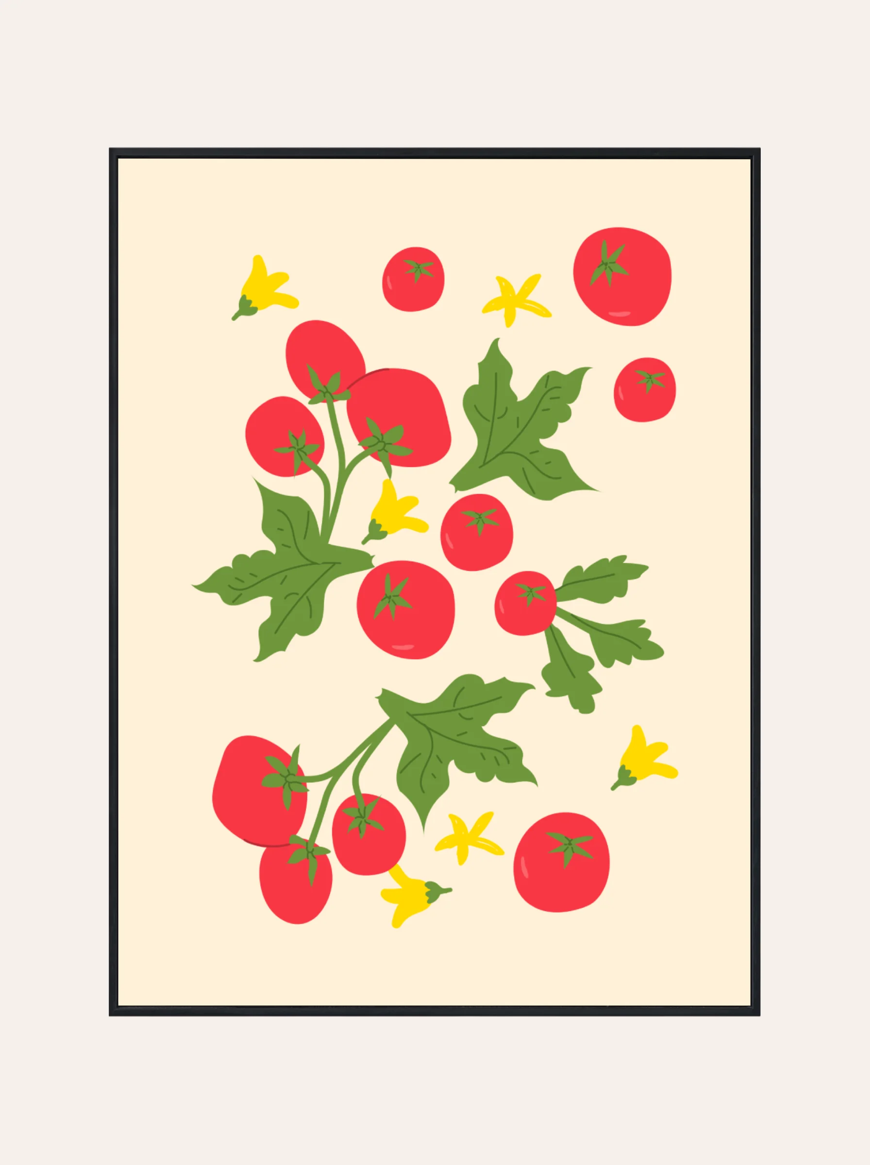 Plakat Pomidorki Malinowe
