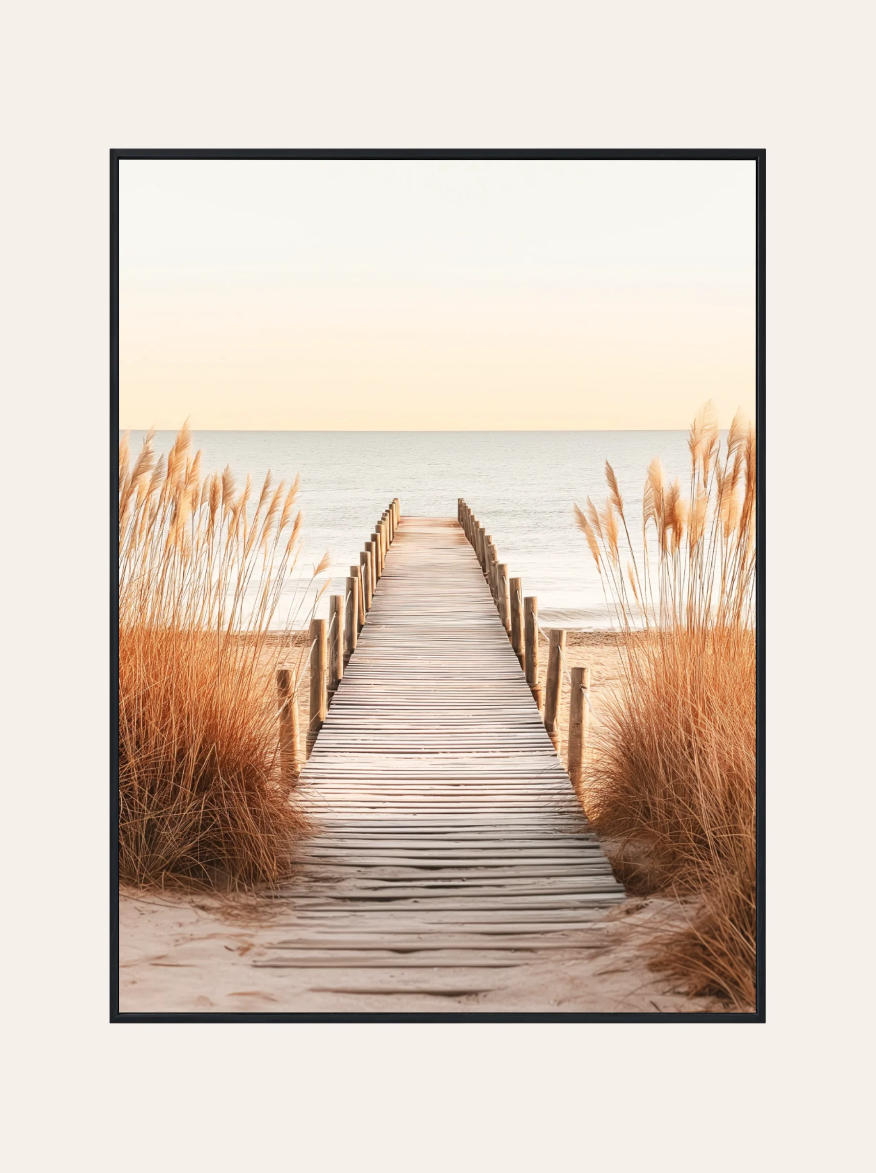 Plakat Pomost Nad Morzem