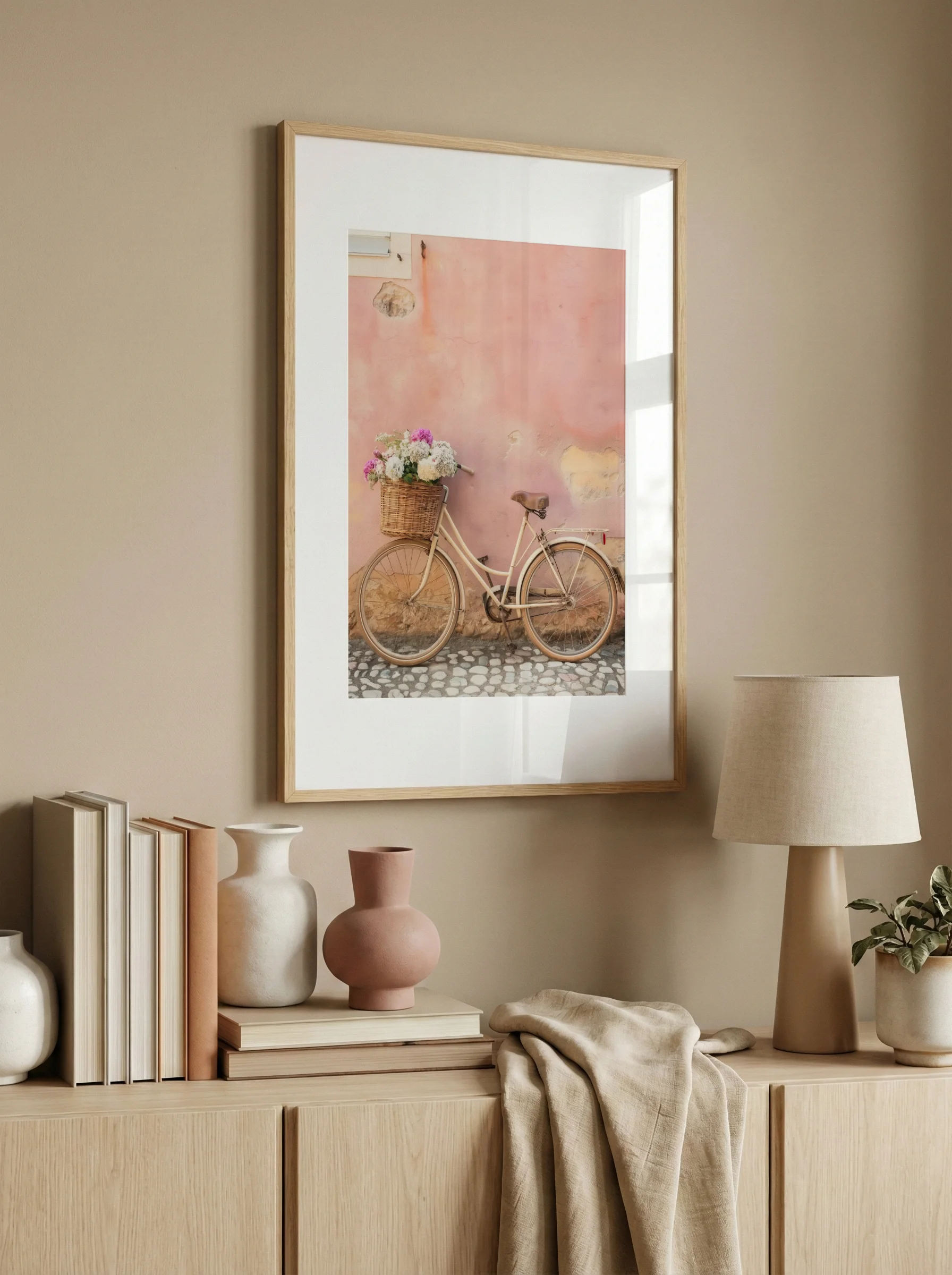 Plakat Rower na Ścianie - obrazek 2