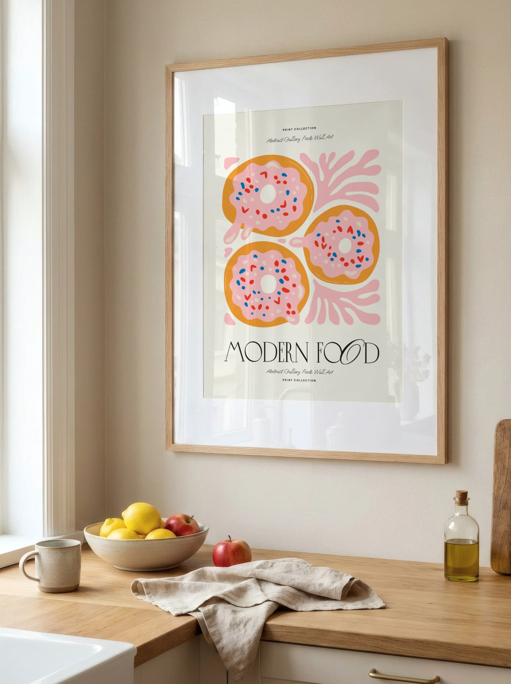 Plakat Różowe Donuty - obrazek 2