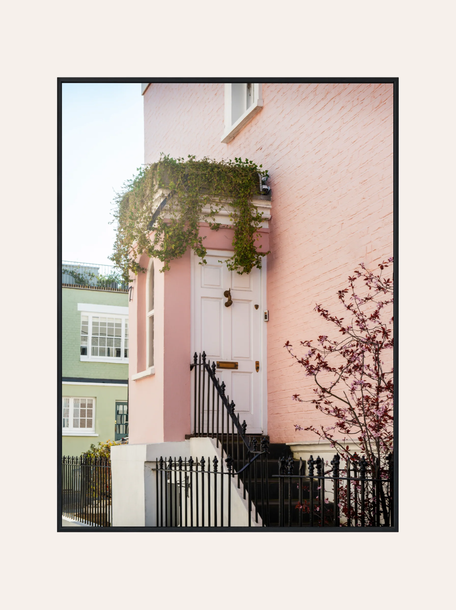 Plakat Różowy Dom Nr. 1