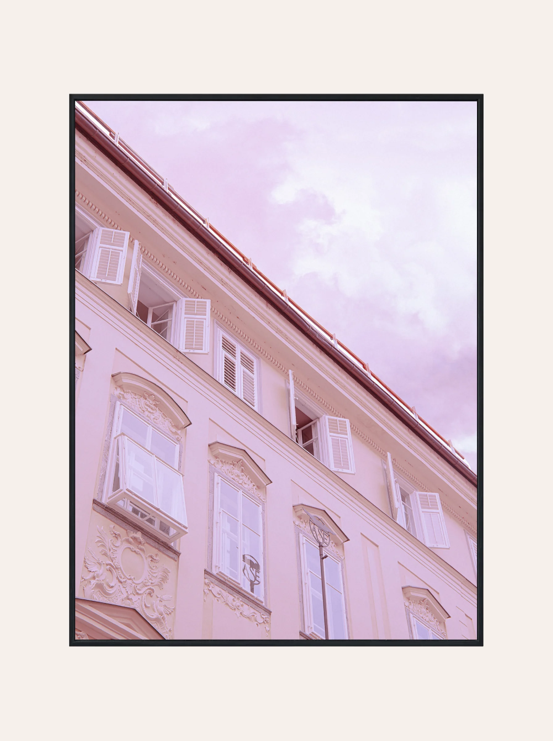 Plakat Różowy Dom Nr. 2