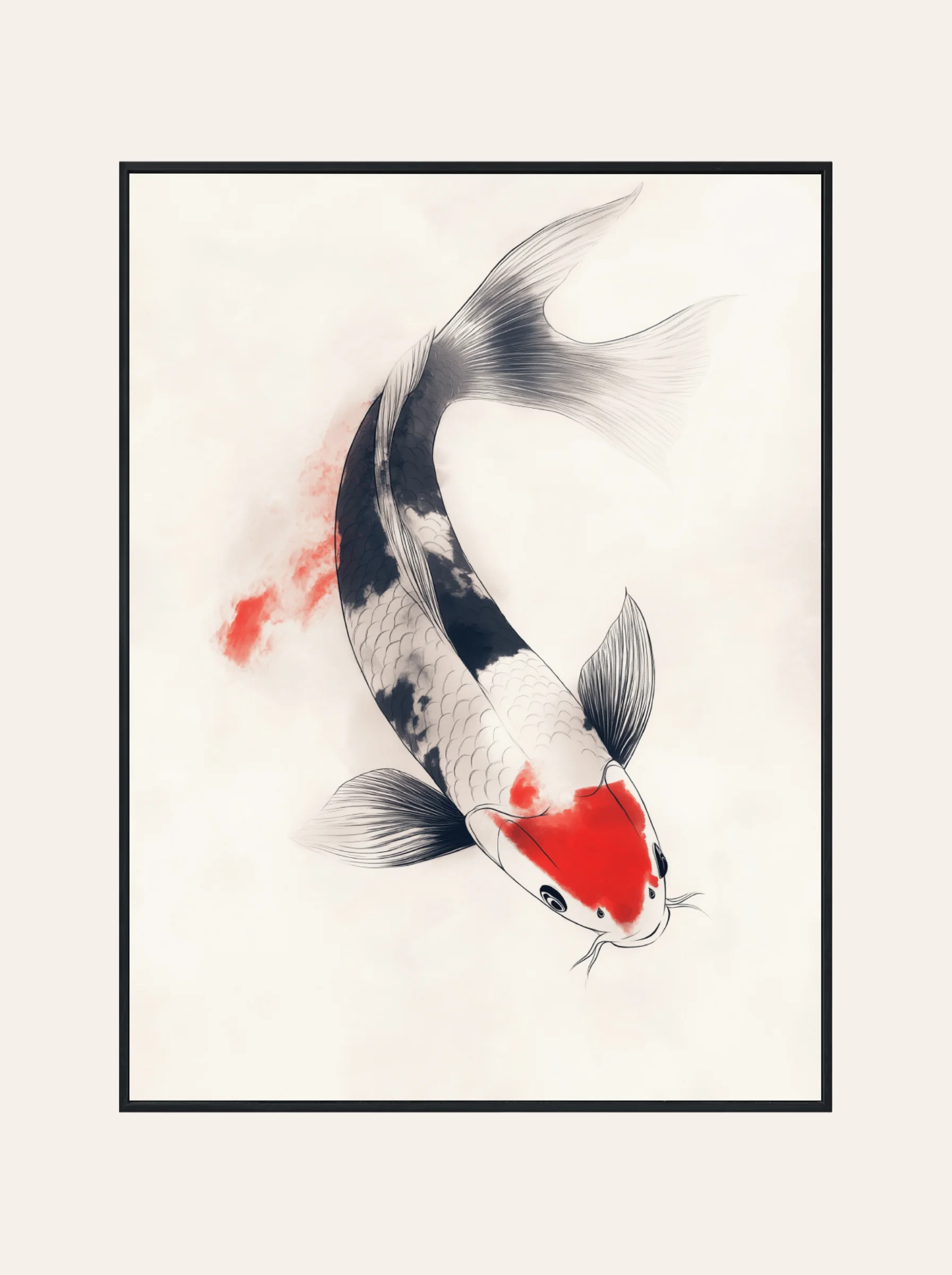 Plakat Ryba Koi Nr. 1