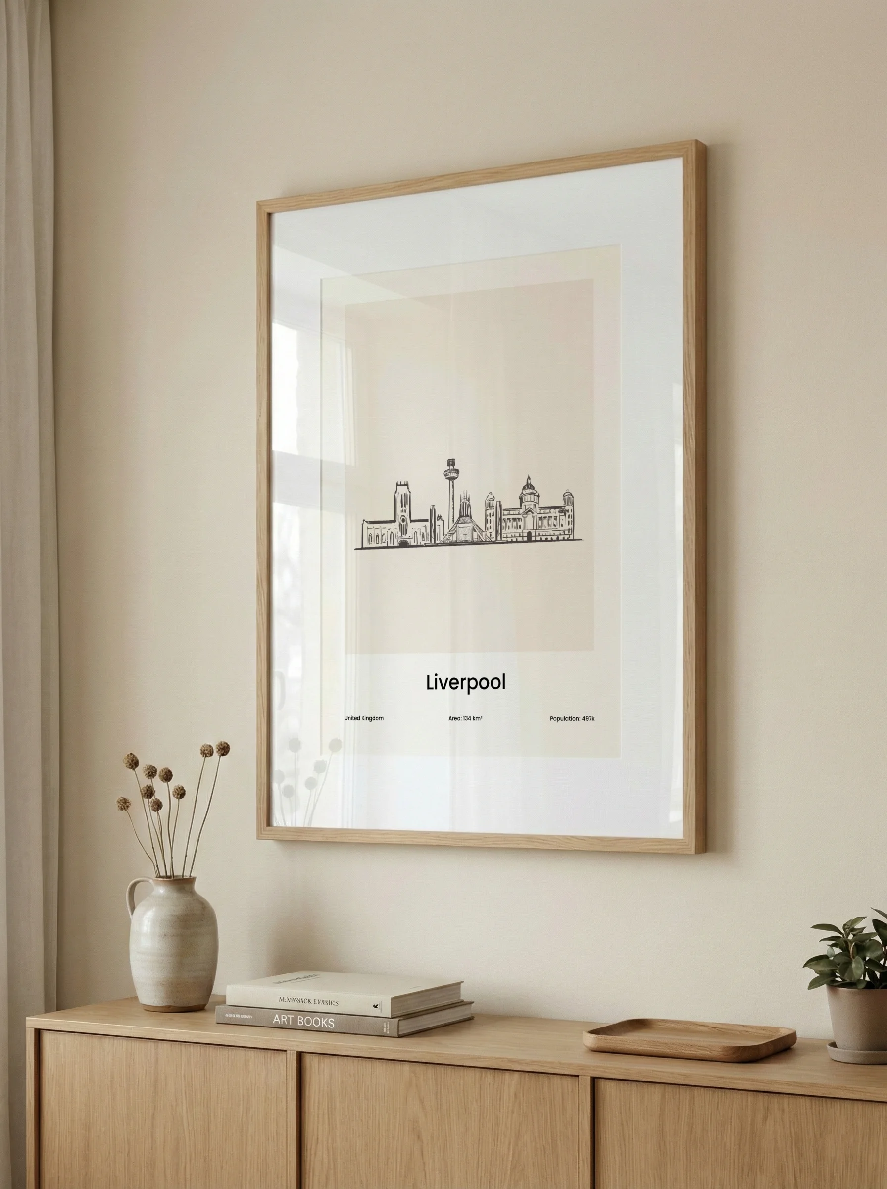 Plakat Rysunek Liverpool - obrazek 2