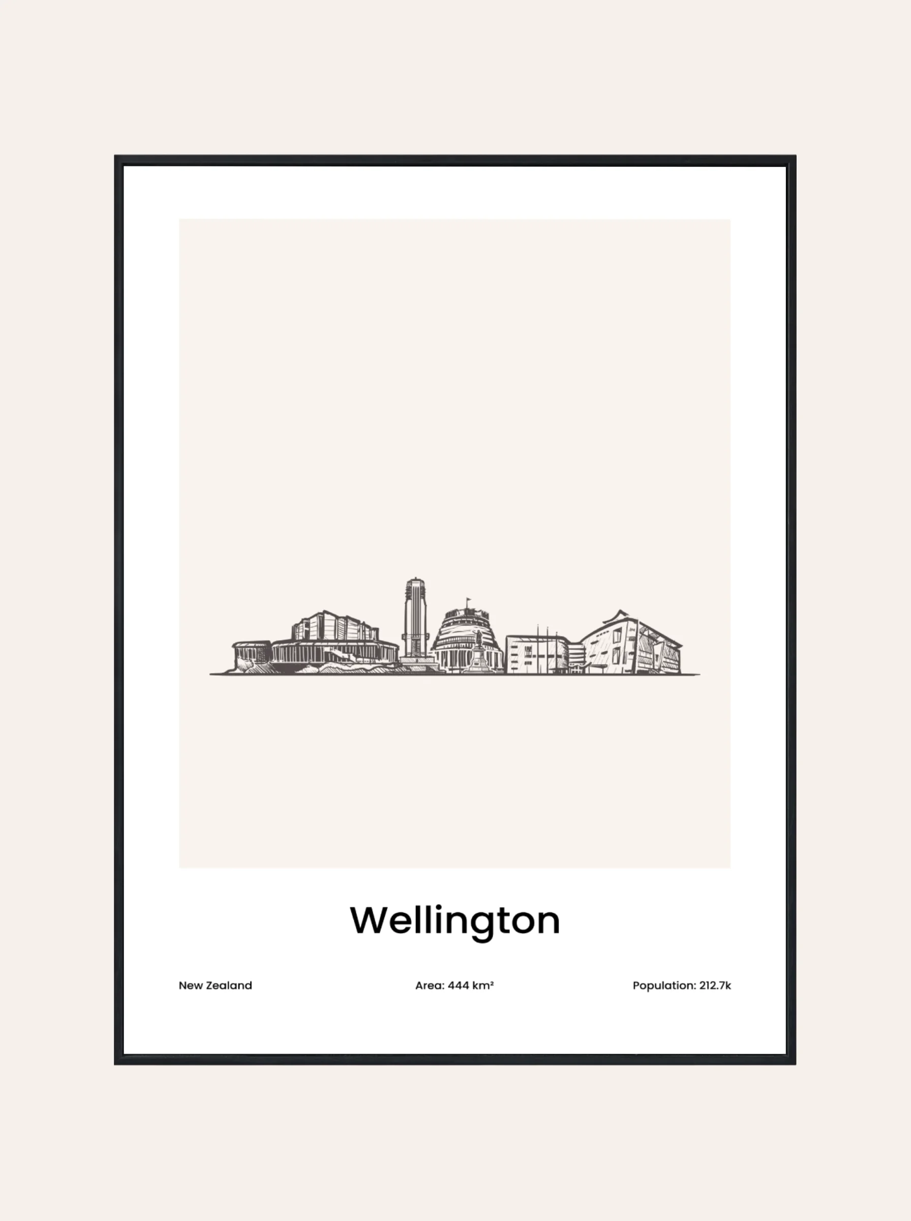 Plakat Rysunek Wellington
