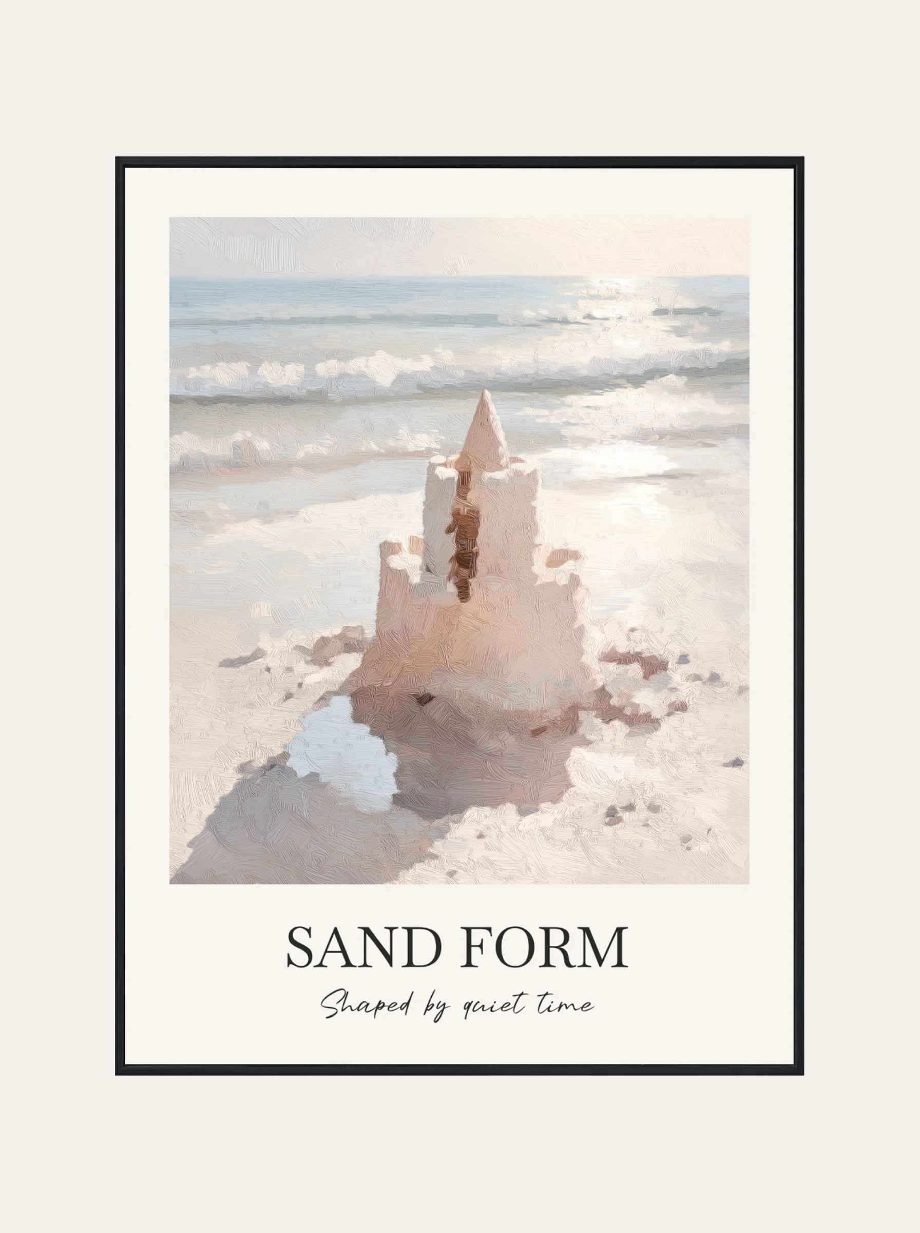 Plakat Sand Form