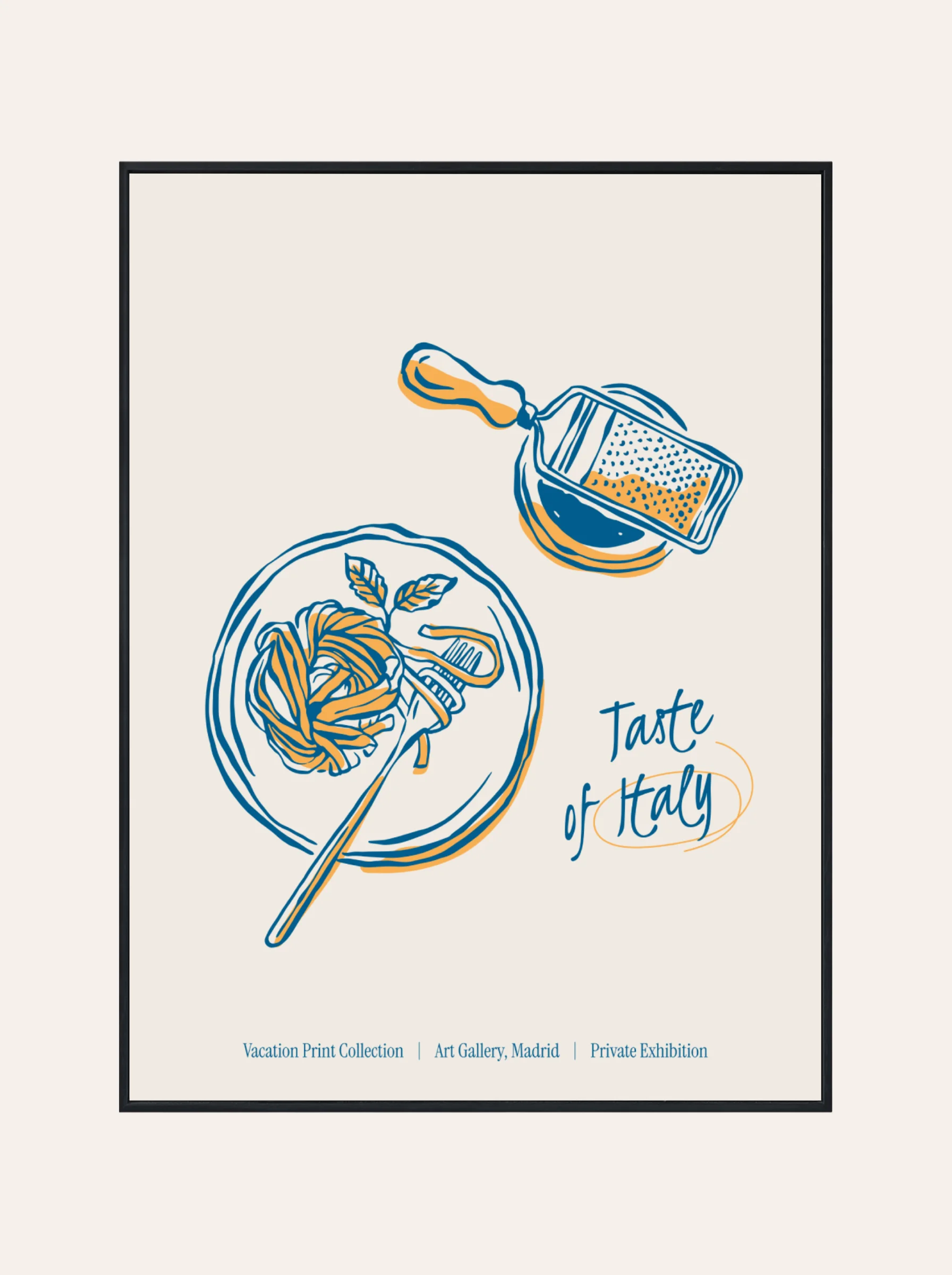 Plakat Spaghetti