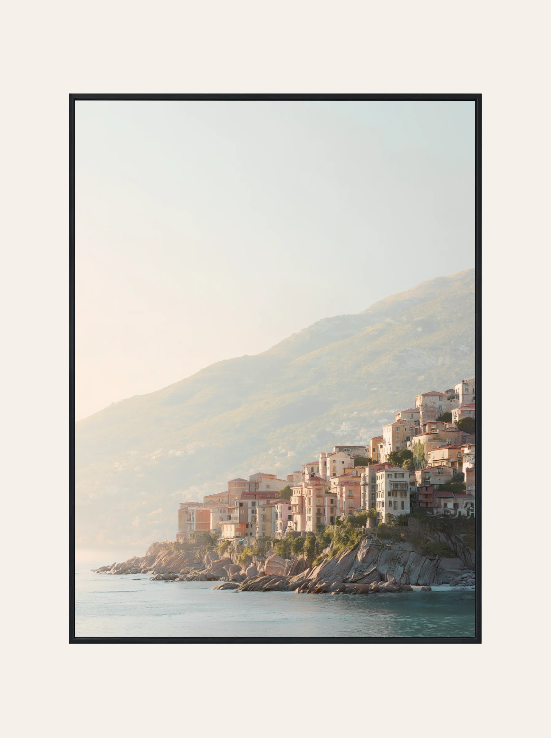 Plakat Spokojne Wybrzeże Italii