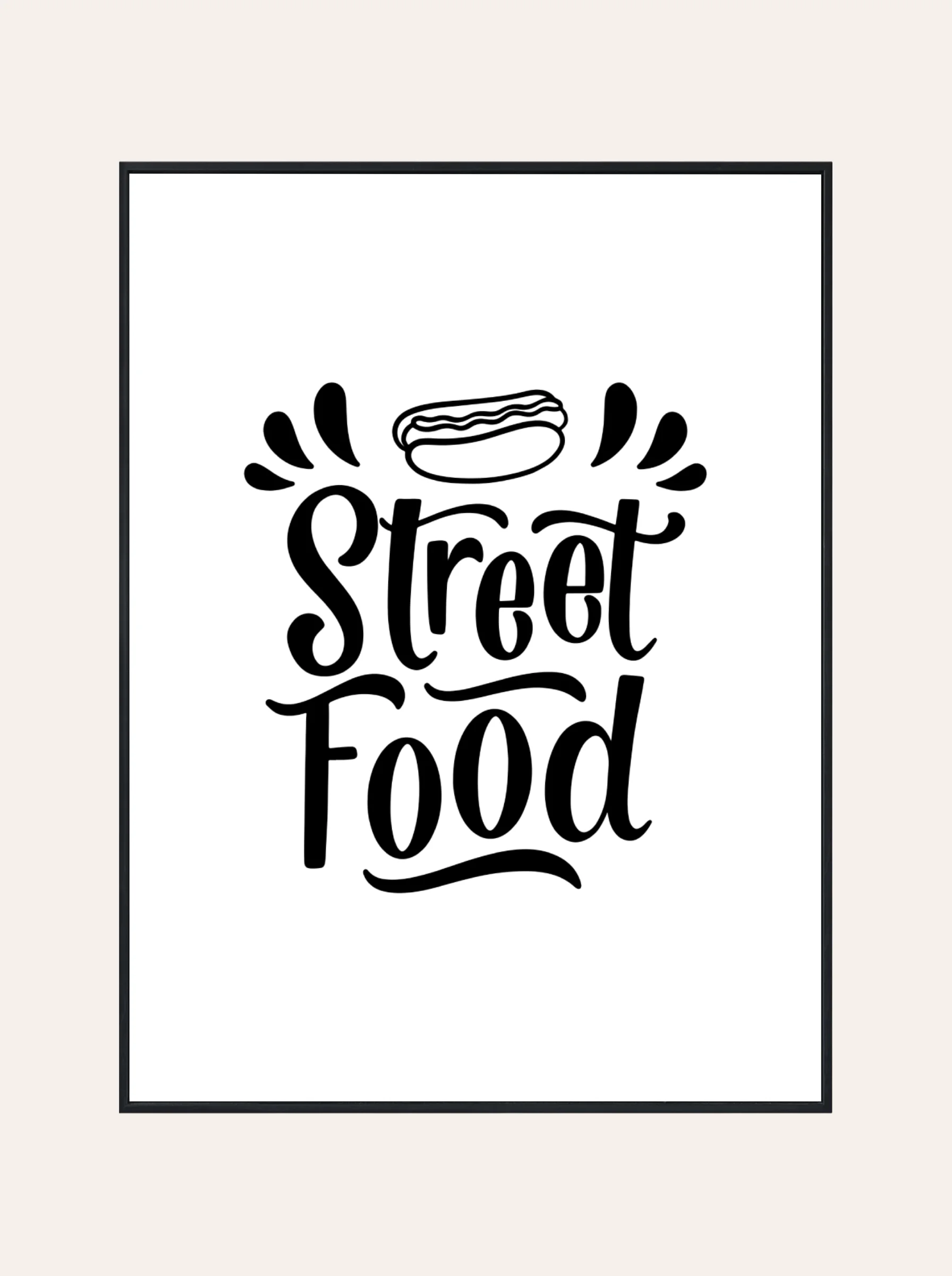 Plakat Street Food
