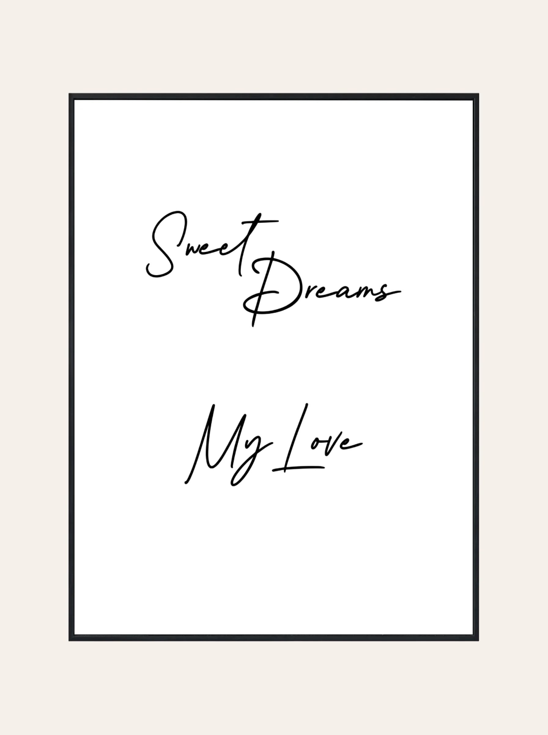Plakat Sweet Dreams
