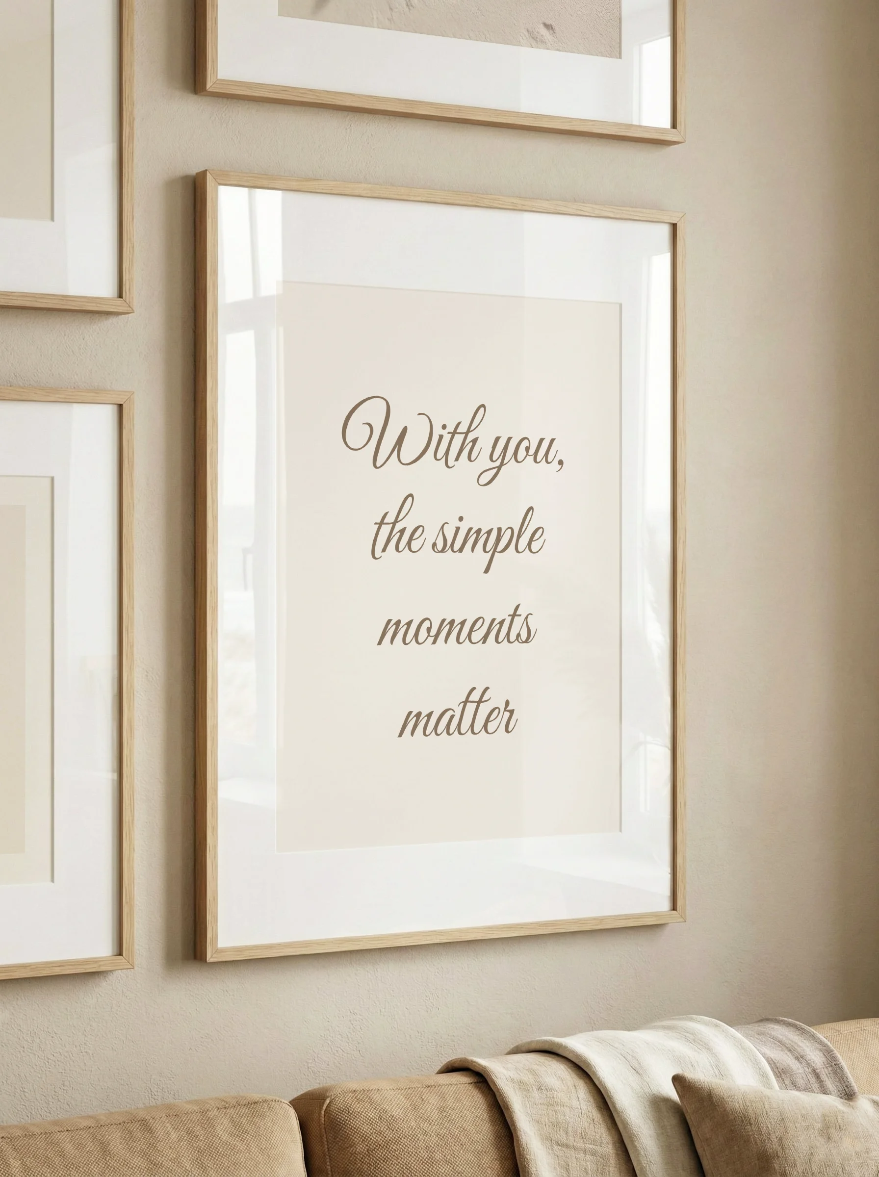 Plakat With you the Simple Moments Matter - obrazek 2