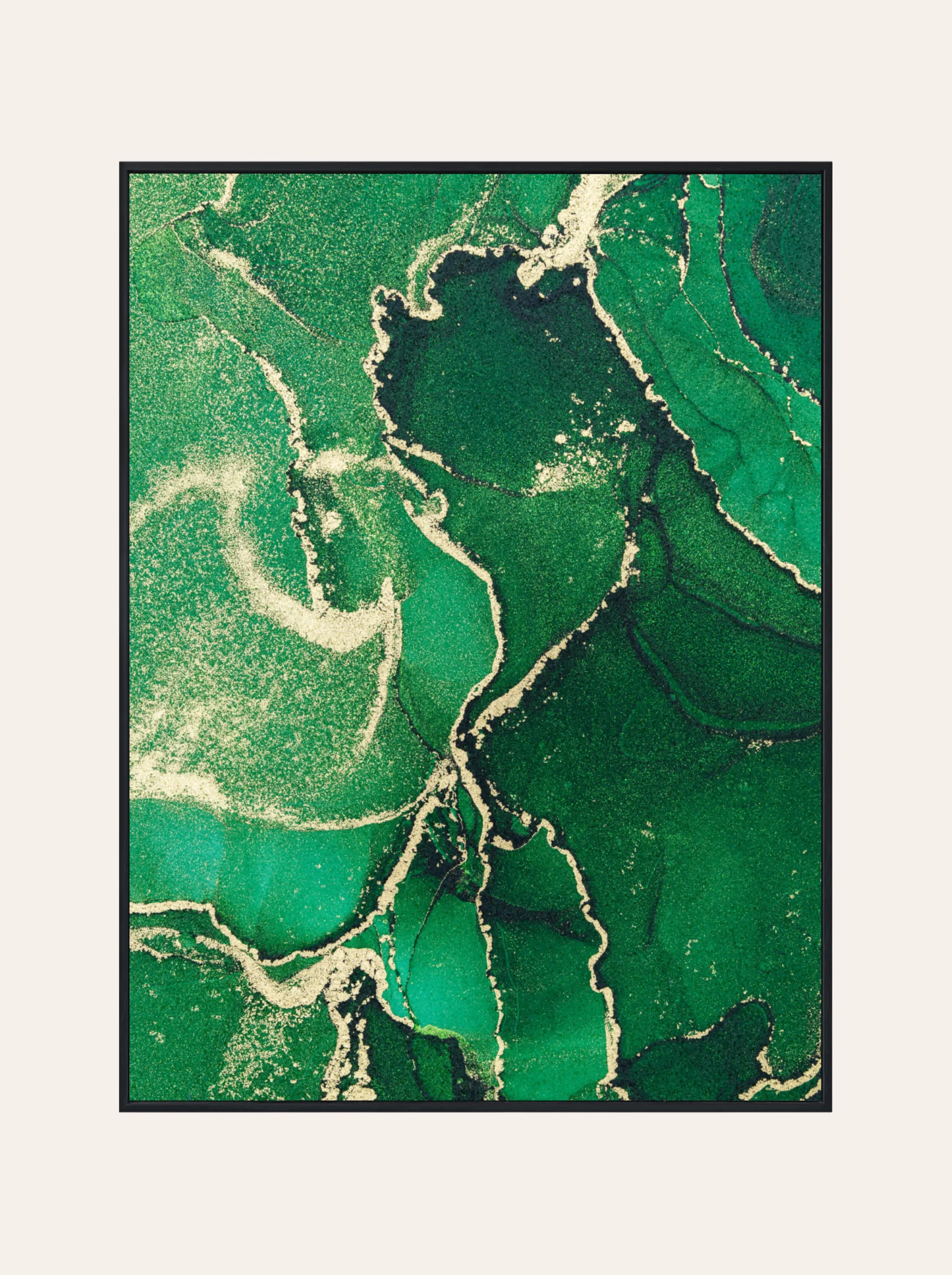 Plakat Zielony Marmur Nr. 1