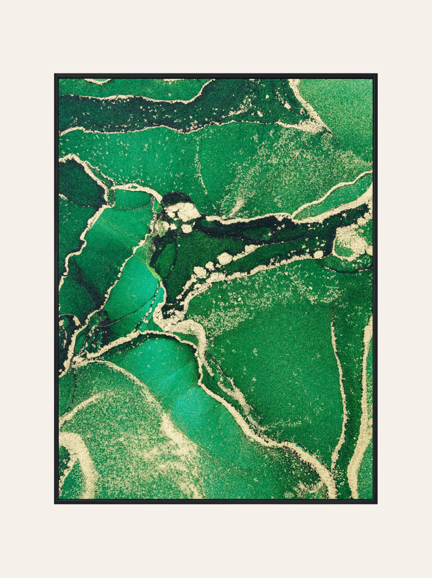 Plakat Zielony Marmur Nr. 2