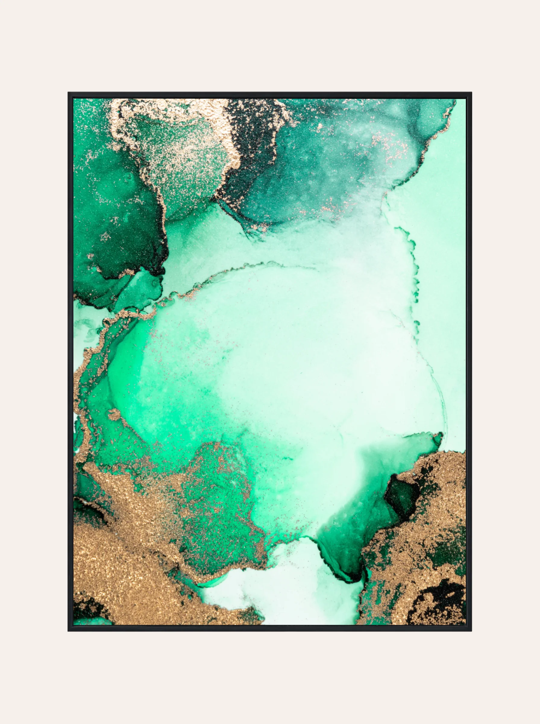 Plakat Zielony Marmur Nr. 3