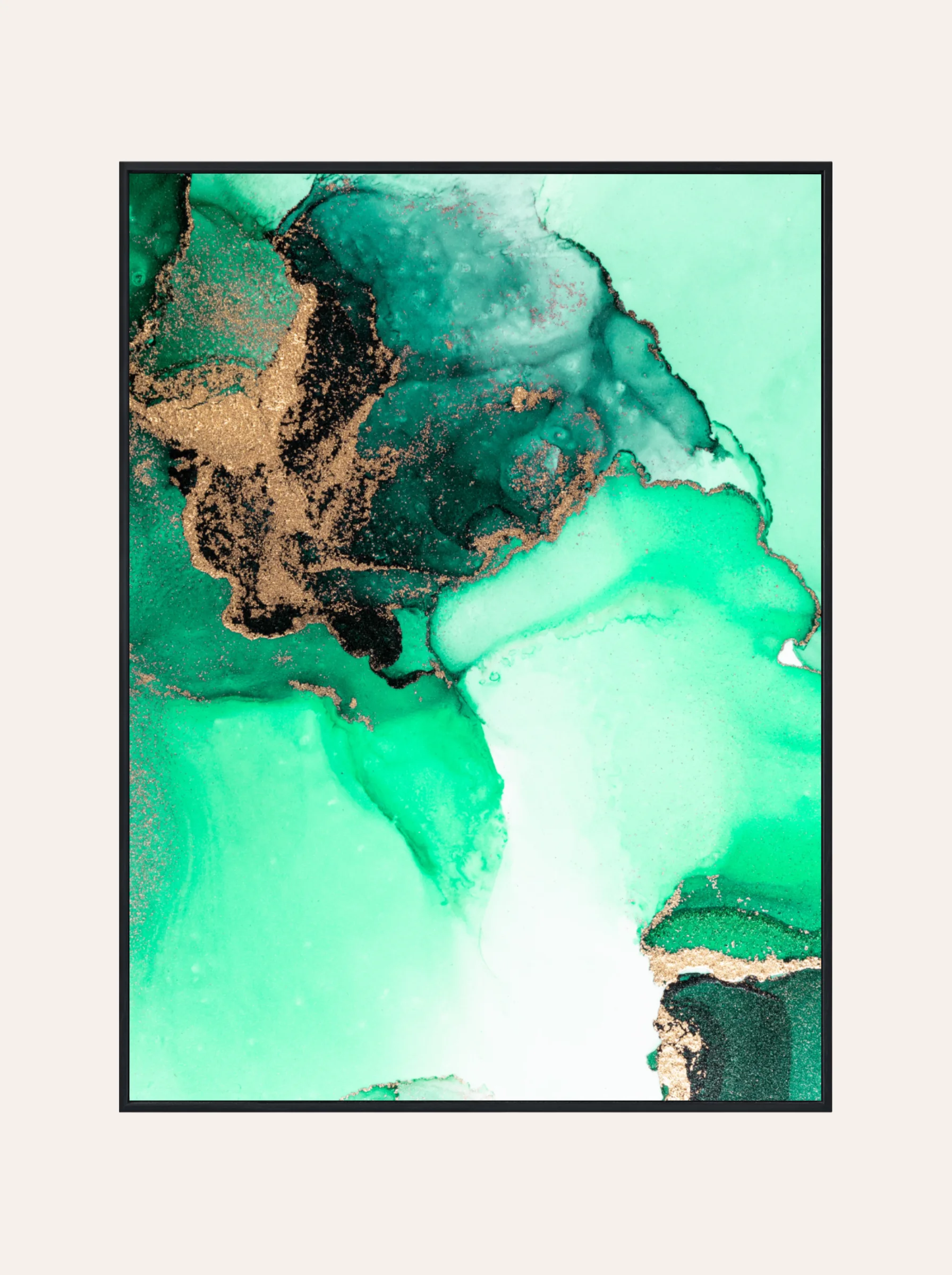 Plakat Zielony Marmur Nr. 4