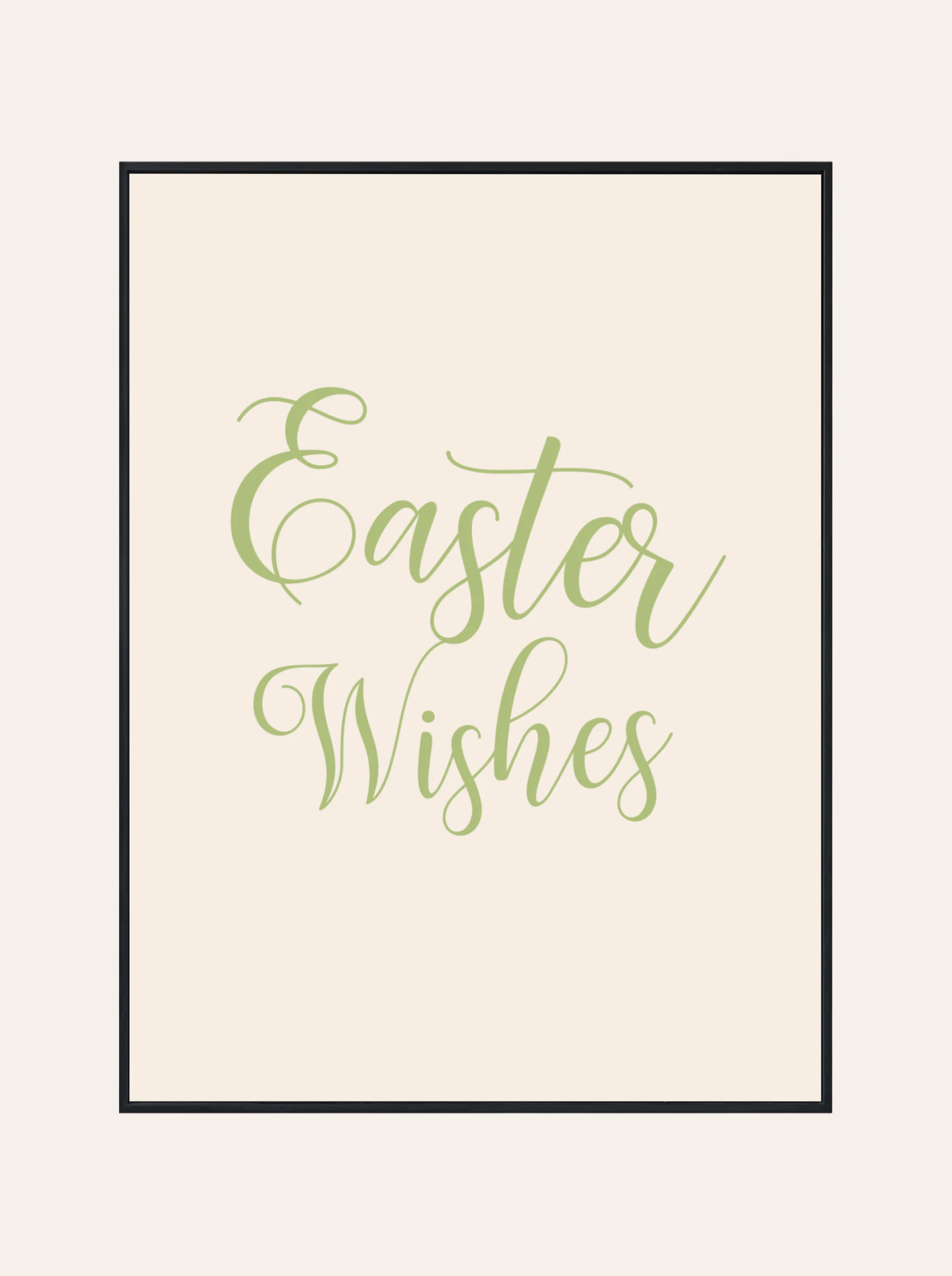 Plakat Easter Wishes