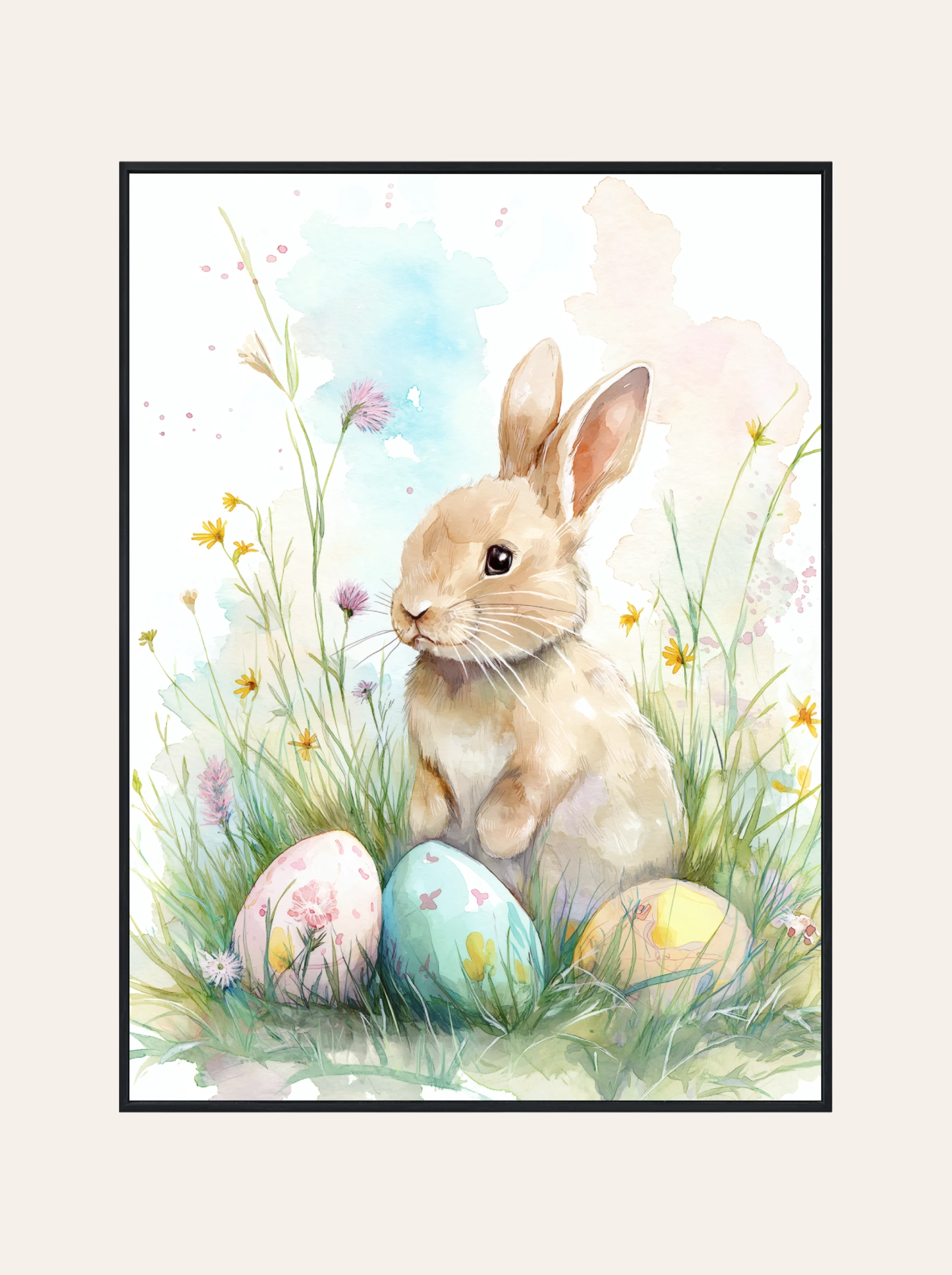 Plakat Króliczek I Pisanki