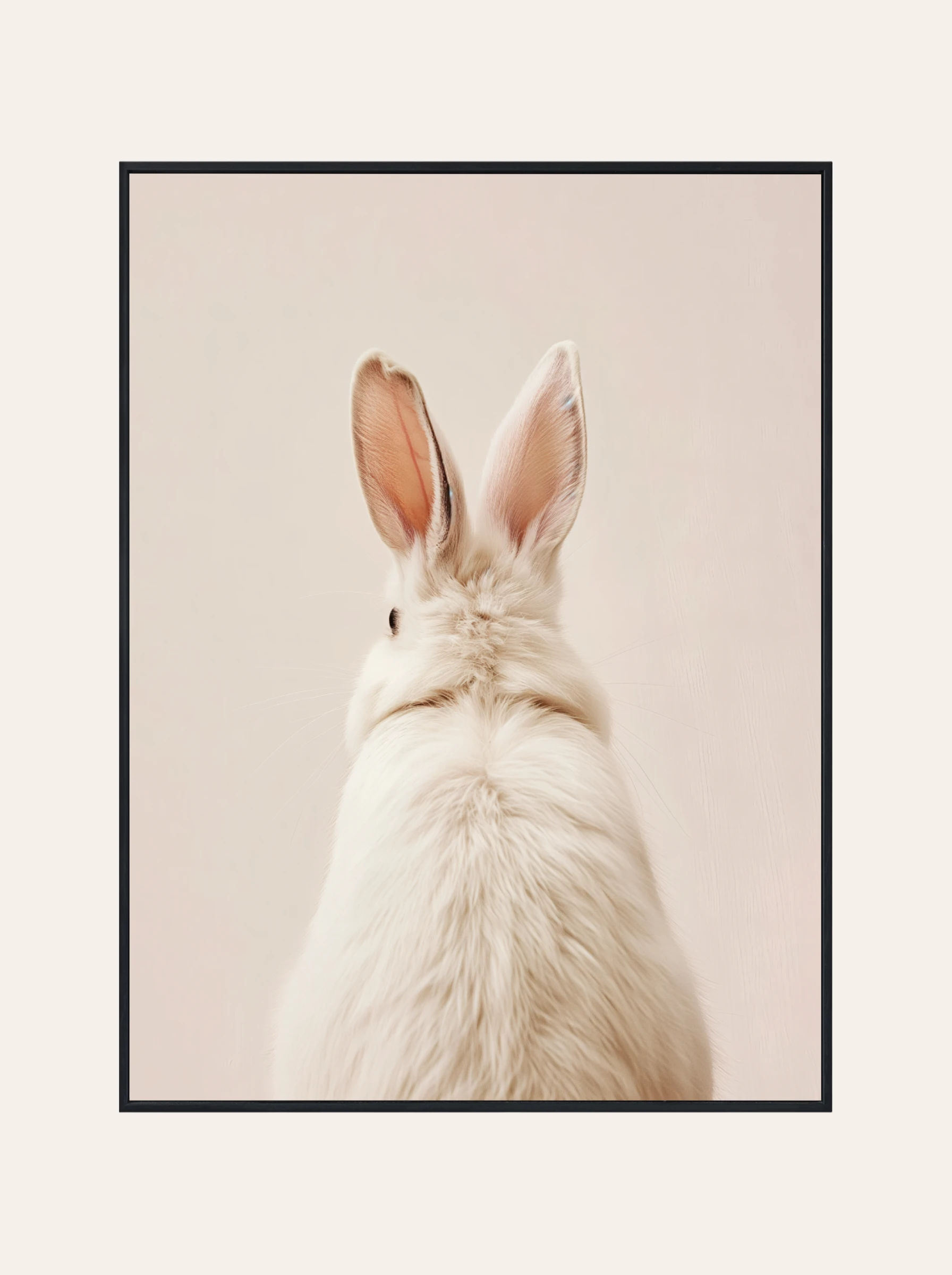 Plakat Minimalistyczny Króliczek