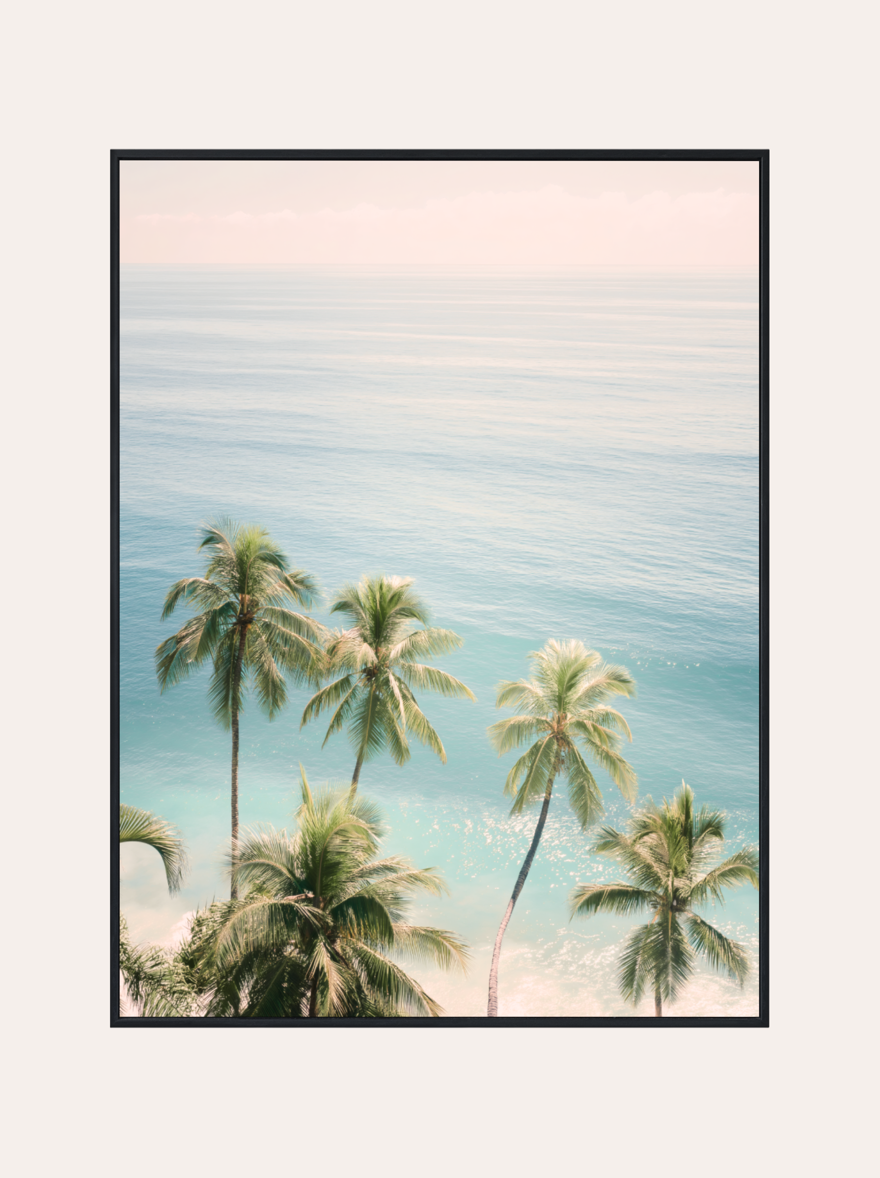 Plakat Palmy nad Oceanem