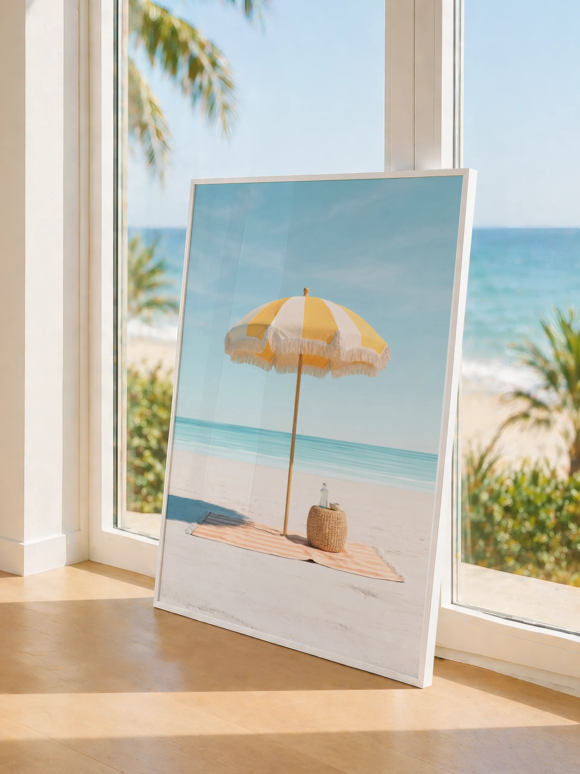 Plakat Parasolka na Plaży - obrazek 2