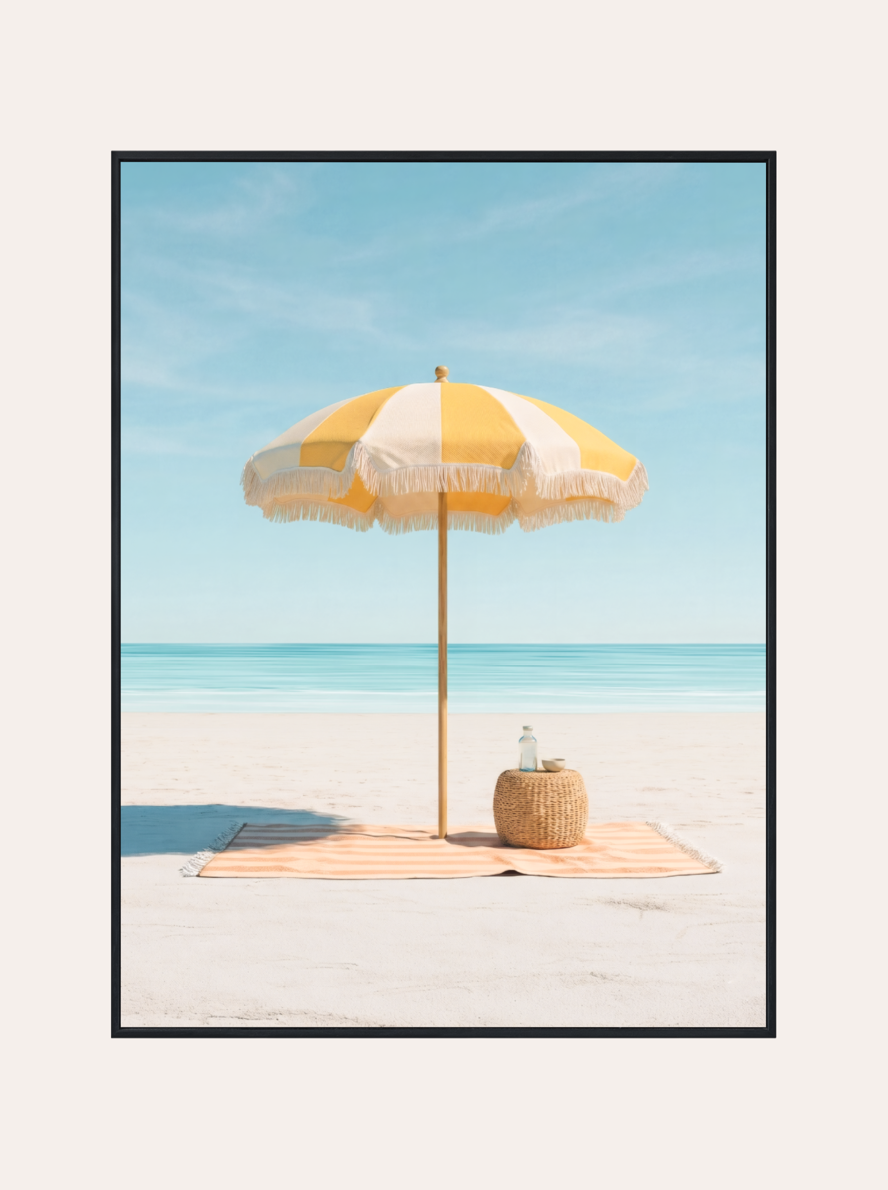 Plakat Parasolka na Plaży