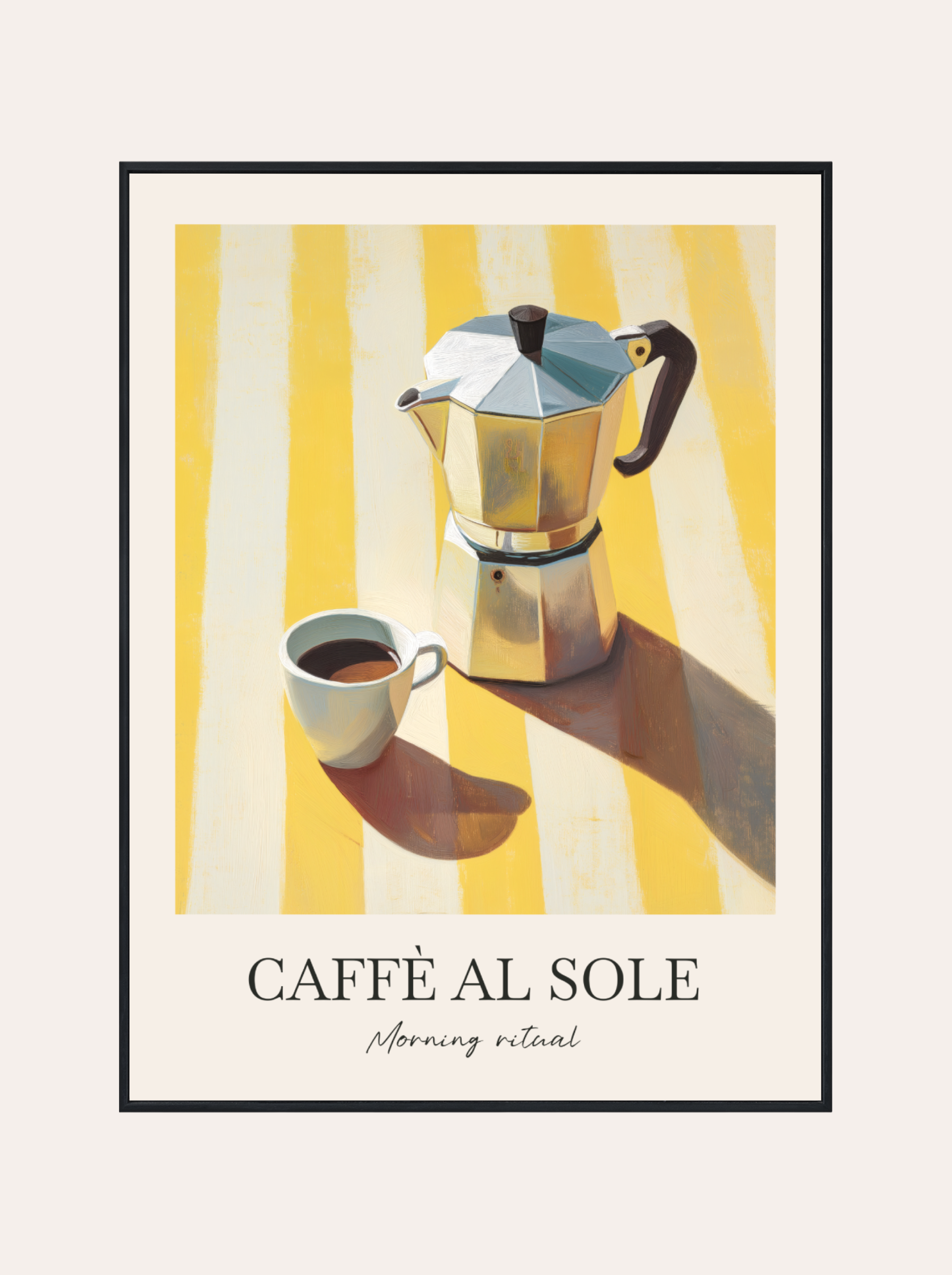 Plakat Caffè al Sole