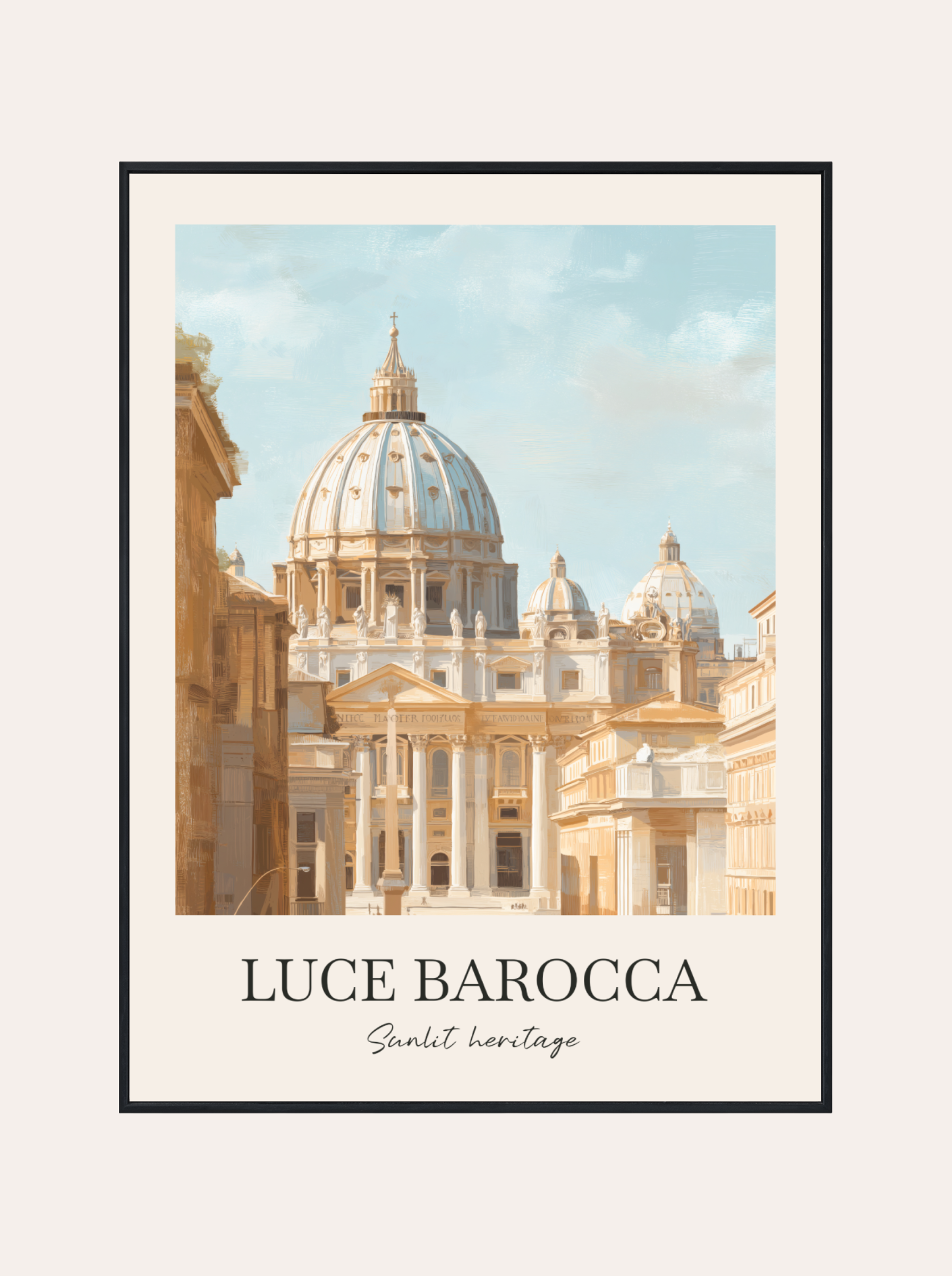 Plakat Luce Barocca